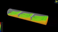 CFD Simulation Of A Tank Sloshing Phenomena With Baffles | samadii/fluid