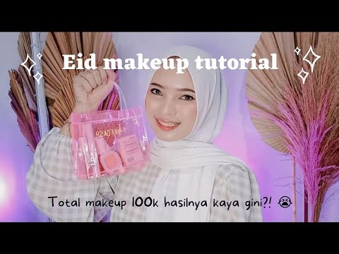 Eid Adha Makeup Tutorial Total Rp. 100.000 !! | Ayu Rahayu