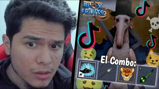 Probe Combos RANCIOS de Tik Tok 🤢 #7 (Blox Fruits)