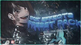 EDITING PACK/PRESET PACK (over 10GB+) | FREE EDITING PACK for AMV [Overlay,CC,Shake,SFX,Twitch,etc]