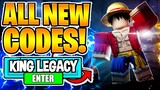 ROBLOX ALL KING LEGACY CODES AUGUST 2022!