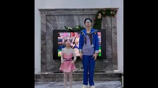 蒙眼睛吃东西大挑战！！#斗罗大陆 #唐舞桐与唐老六 #小舞 #唐舞桐 #唐三 #家庭挑战