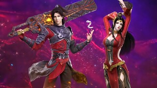 Yunlan Sect battles Queen Medusa, beautiful legs appear in human form, and Xiao Yan is the domineeri