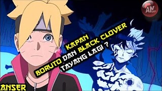 Kapan Anime Boruto dan Black Clover Tayang ? ANSER