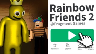 Eu RE-CRIEI o RAINBOW FRIENDS INTEIRO!