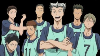 Anime|Haikyu! !|Predecessor Bokuto who is talking very seriously