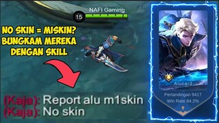 RAJA ALUCARD DIBACOTIN MISKIN NO SKIN SAMA MUSUH DI FINAL MCL | MOBILE LEGENDS