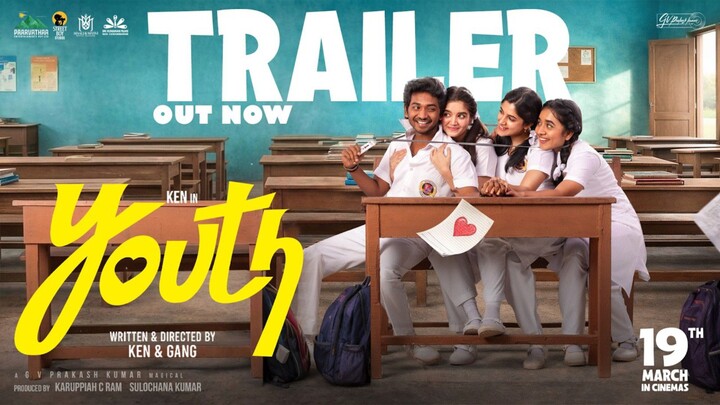 Youth (2026) Official Trailer Tamil 4K - Ken Karunas, GV Prakash, Anishma Anilkumar