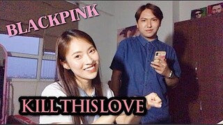 BLACKPINK Kill this love - English Cover by Khánh Vy x EatenbyLong