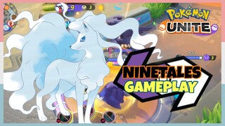 Push, Slow, Freeze - OP Alolan Ninetales Gameplay In Pokemon Unite #3 | Nintendo Switch