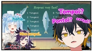 Nyuruh orang Jepang buat bilang "TONGKOL" sepertinya bukan ide bagus..