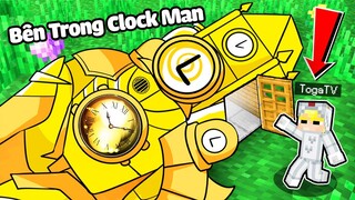 TÔ GÀ THỬ THÁCH 24H ĐI VÀO BÊN TRONG CLOCK MAN TRONG MINECRAFT*BÊN TRONG NGƯỜI ĐỒNG HỒ CÓ GÌ?