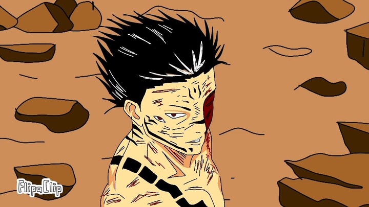 part 1 JJK Animation sukuna vs kashimu