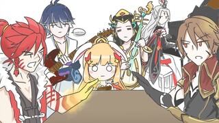 【王者荣耀手书】咱俩谁管谁叫爹（尧天组在线洗脑。【手描！