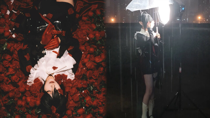 เตรียมกุหลาบห้าร้อยดอกไว้ถ่ายอิ่นเต๋อลั่วซี แต่ดันเจอพายุฝนกระหน่ำ意外