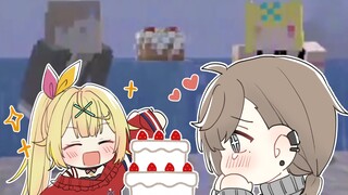 [Ye Xing] Ye bursts into tears upon receiving the birthday cake sent by Xingchuan [Minecraft]