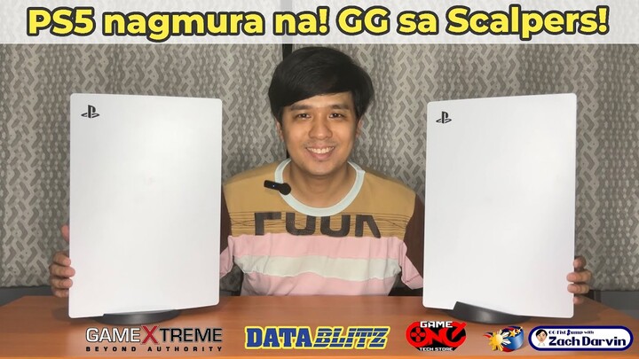 PS5 nagmura na! GG sa scalpers! Bili na at SRP! PlayStation 5 Philippines 🇵🇭 Datablitz GameXtreme