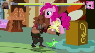 AN Mugen #247: Heavy Weapons Guy VS Pinkie Pie