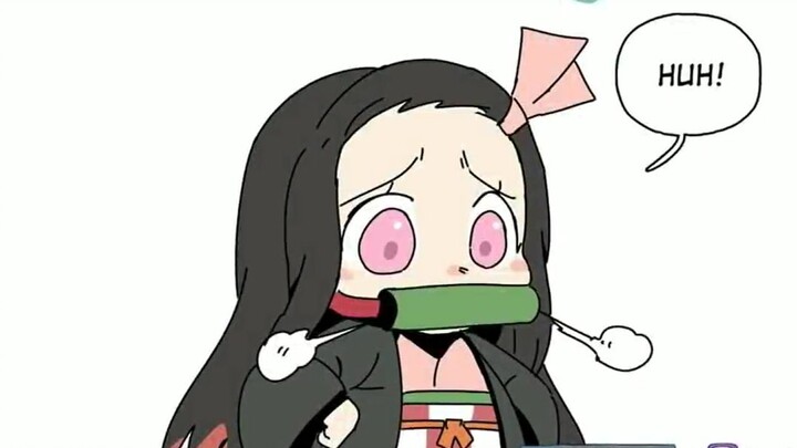 Nezuko lucu sekali!