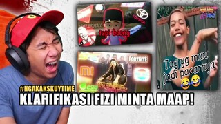 KLARIFIKASI FIZI DAN AKHIRNYA MINTA MAAP WKWK!