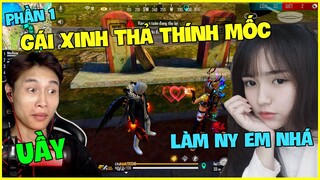 [Garena Free Fire] Ghép Ngẫu Nhiên Bị Bé Gái Tán, Thành Mốc Biến Thành Trà Xanh Phần 1 | Thành Mốc