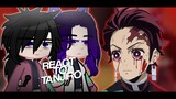 Hashiras React To Tanjiro Kamado | Demon Slayer | 🇺🇲/🇧🇷 | V i n s m o k e