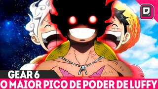 O AUGE DE PODER DE LUFFY - GEAR 6 A FORMA FINAL DE NIKA DEUS SOL - ONE PIECE