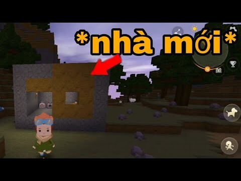 Sinh tồn Mini World Tập 1:  Xây nhà ở