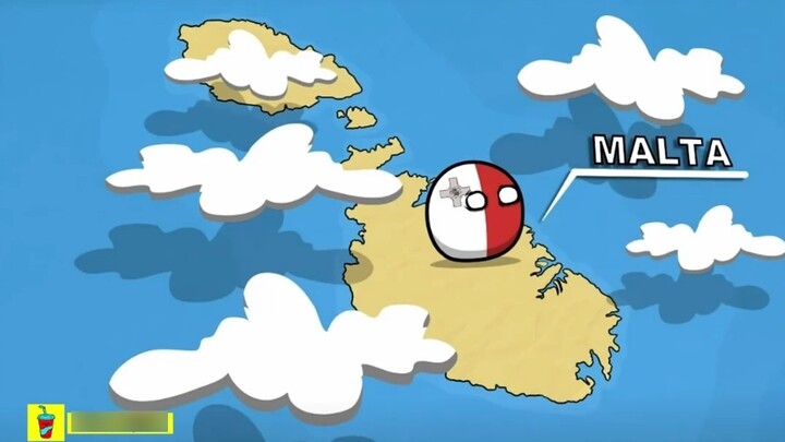 Zombie Polandball: Malta is in danger of being infected!