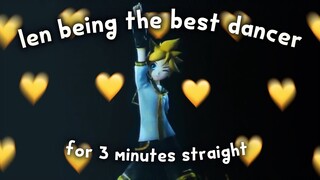 kagamine len being the best dancer for 3 minutes straight