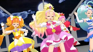 【mmdプリキュア】プリンセスプリキュアでビビデバ