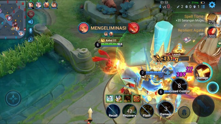 Gameplay Honor Of Kings (HOK) S14 Match 2