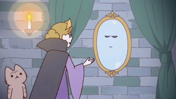 Apa yang akan terjadi jika dunia dongeng dikuasai oleh kucing? Cermin ajaib akan memberi tahumu: kuc