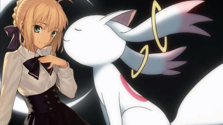 magical girl saber, miracles and magic exist