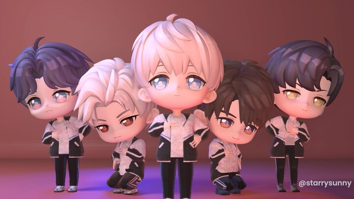 [MMD] Gabriela Katseye dance cover by Love and Deepspace Chibi