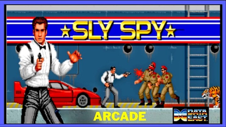 Sly Spy / Secret Agent de 1989 - O ARCADE DE TIRO, MAIS INSANO DOS ANOS 90 !