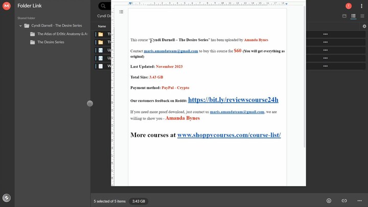 [$60] Cyndi Darnell – The Desire Series