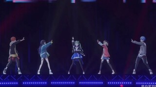 【自用 已镜像】Ready Steady 舞蹈full.ver带走位详解（伪定机位） 世界计划1st+project sekai游戏振幅
