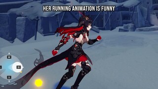 Seele Running Animation Is Funny