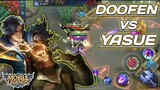 Yasue vs doofen | strategy vs speed | gusion to gusion