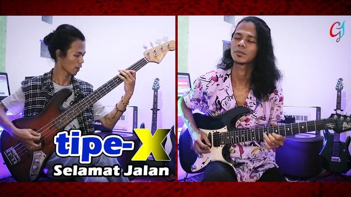 Cover Guitar & Bass (T1PE-X-SELAMAT JALAN) Full // NO VOCAL (Karaoke)