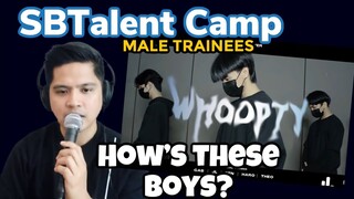 SBTalentCamp MALE Trainees  | DANCE CoVer | Whoopty |  REACTION