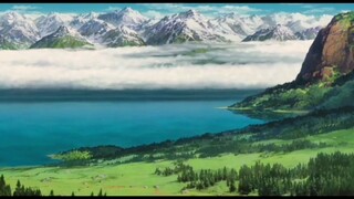 Pemandangan dari luar kastil || Howl's Moving Castle