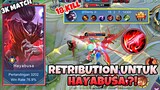 WAJIB COBA ! FLAME RETRIBUTION UNTUK HAYABUSA ?!  Stenly Hayabusa Gameplay - Mobile Legends