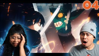 KIRITO VS GOBLIN LEADER! Sword Art Online Season 3 Episode 4 Reaction