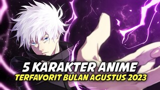 Populer Banget 5 Karakter Anime Cowok Terfavorit Agustus 2023