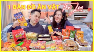 THỬ HẾT 1 BÀN ĐỒ ĂN VẶT THÁI LAN - Ôn lại kỷ niệm du lịch… ❤️❤️
