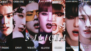 Seven Deadly Sins丨KPOP song Seven Deadly Sins concept remix丨MASHUP