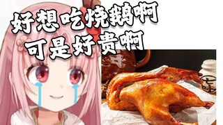 点了半只烧鹅 一顿就让我吃完了 太贵心疼死我了