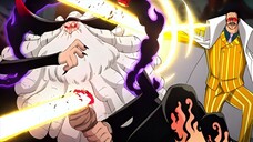 NGERI! KIZARU MENGHIANATI GOROSEI SATURN! ALIANSI BADASS LUFFY UTK KALAHKAN SATURN! ONE PIECE